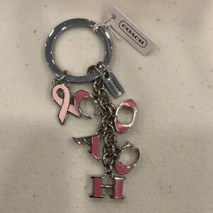 Coach key chain. Mother’s Day is right around the corner.
